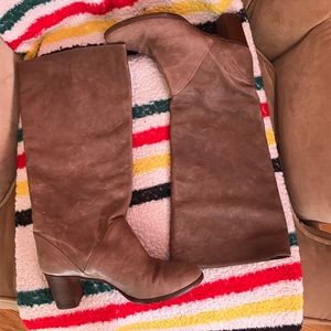 J.Crew Sutton Boot Extended Calf Fossil Gray 7